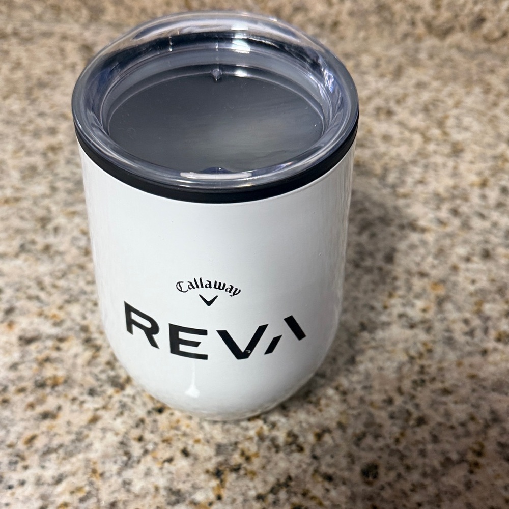 Callaway REVA White Travel Mug